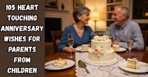 105 Heart Touching Anniversary Wishes For Parents From Children