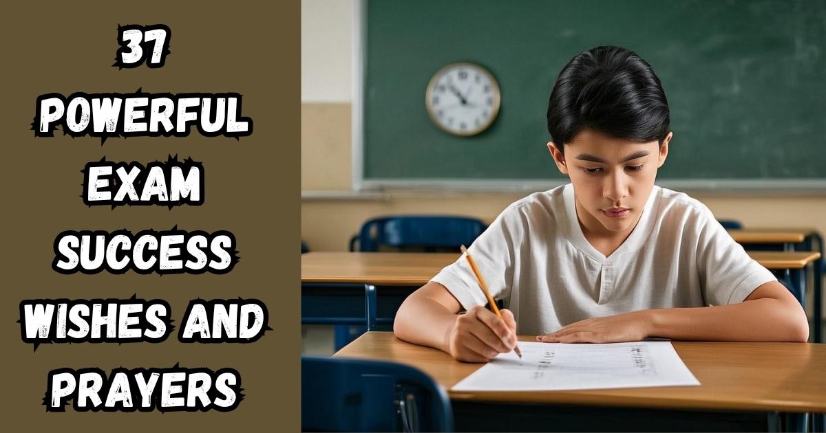 37 Powerful Exam Success Wishes And Prayers