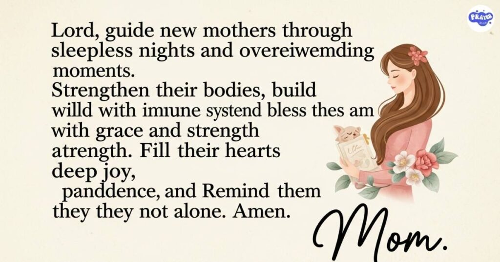 A Prayer for New Mothers