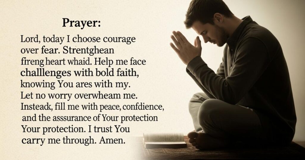 A Prayer for Tuesday Courage