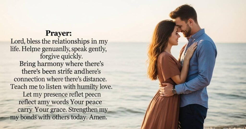 A Prayer for Tuesday Relationships