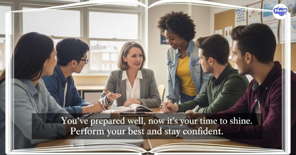 Exam wishes for students from teachers