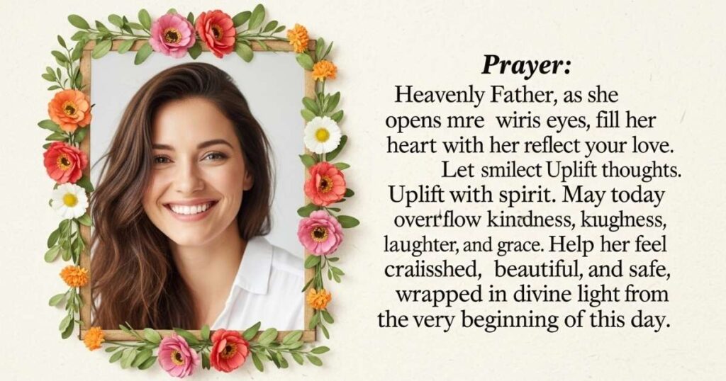 Good Morning Prayer for Her to Smile
