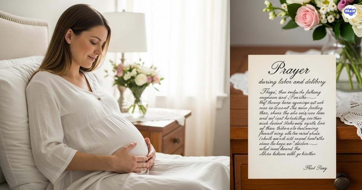 Prayer for Peace during Labor and Delivery