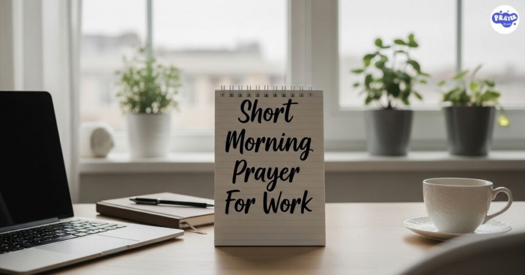 Short Morning Prayer For Work