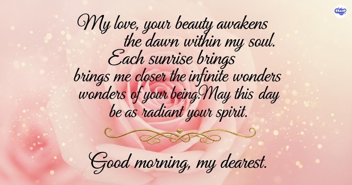 Short Powerful Morning Prayer And Blessings For Someone Special