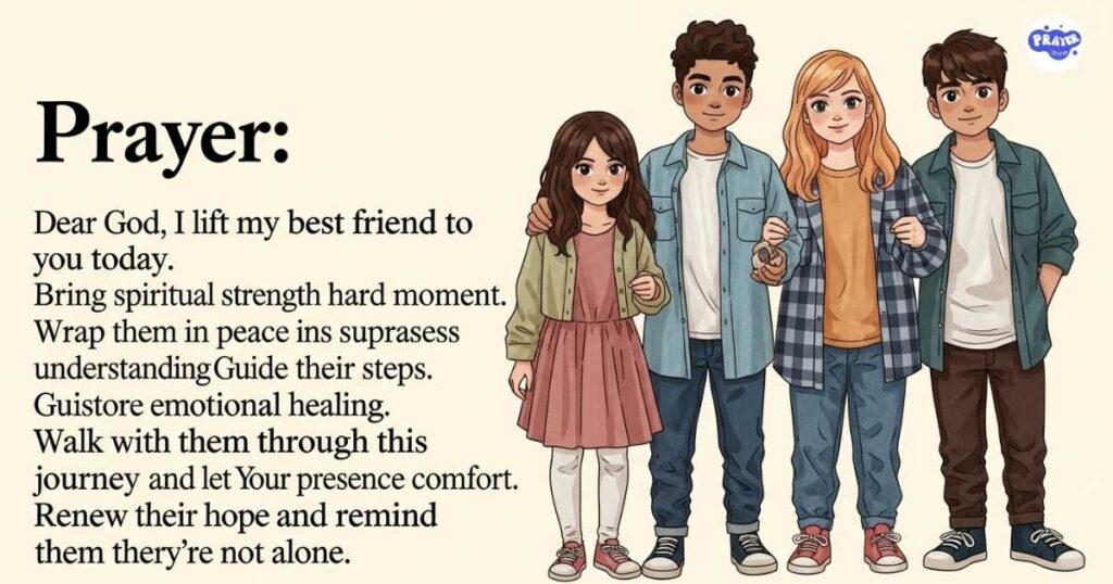 Short Prayer for Strength for Best Friend