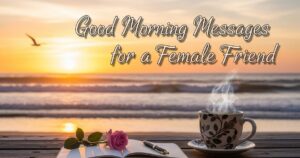 100+ Good Morning Messages for a Female Friend