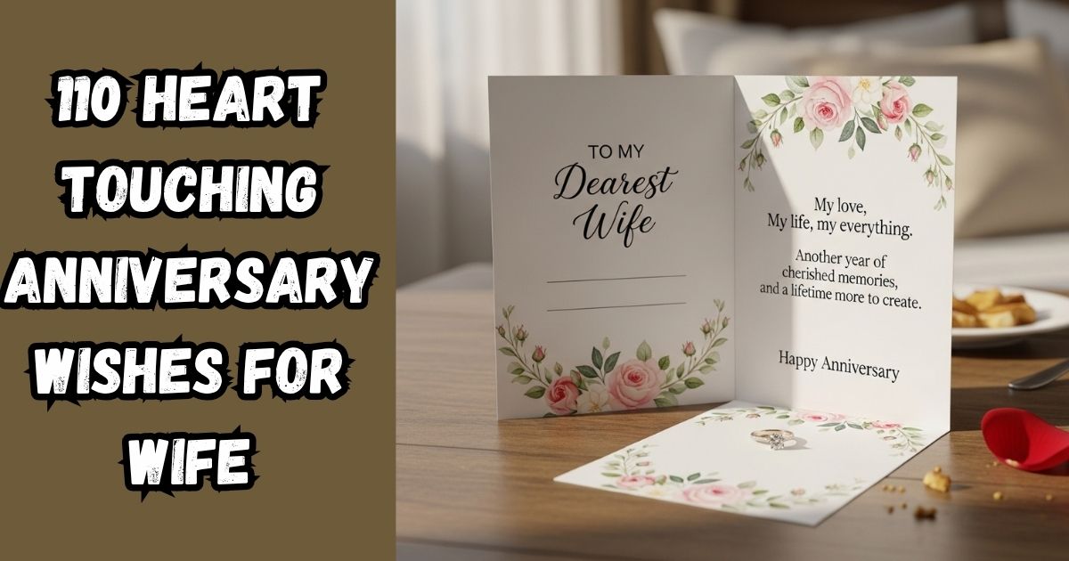 110 heart touching anniversary wishes for wife