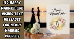 160 Happy Married Life Wishes Text Messages For Newly Married Couples