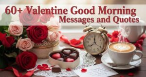 60+ Valentine Good Morning Messages and Quotes