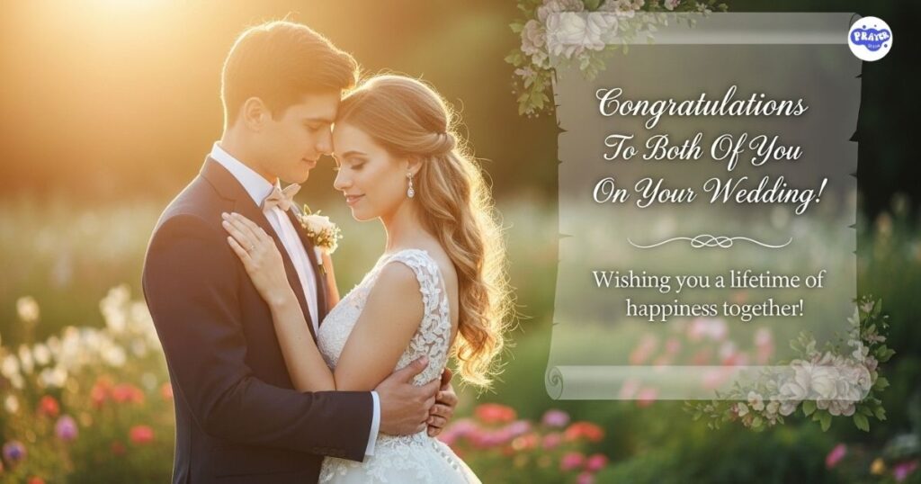 Congratulations To Both Of You On Your Wedding