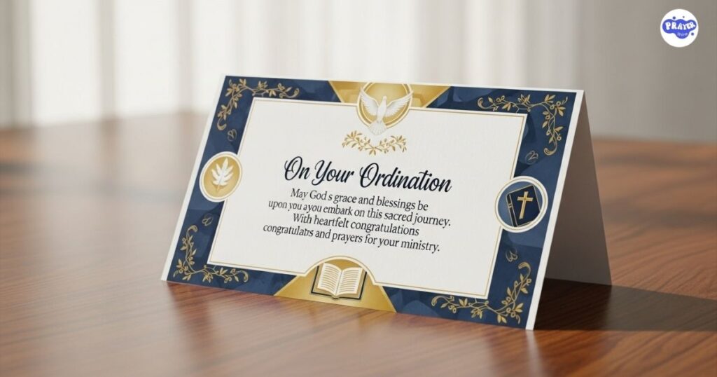 congratulatory messages for ordination