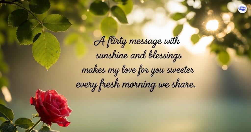 Flirty Good Morning Texts