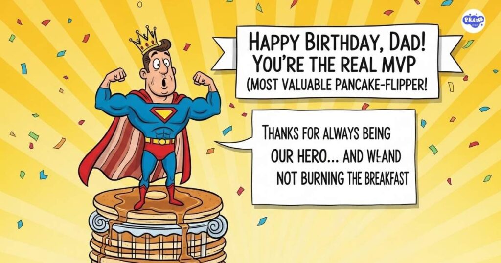 Funny Birthday Wishes for Your Dad