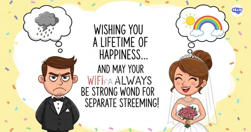Funny Wedding Wishes