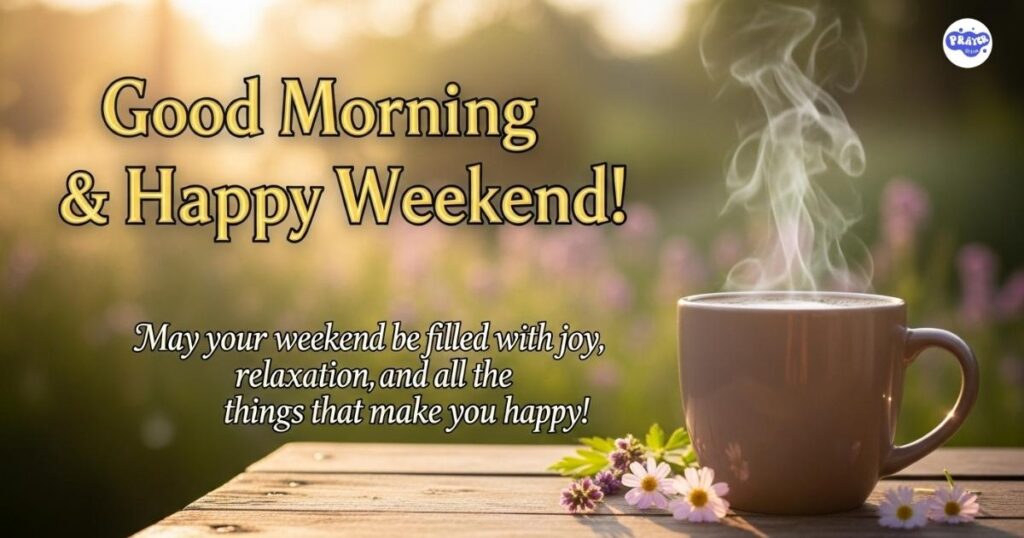 Good Morning Happy Weekend Messages