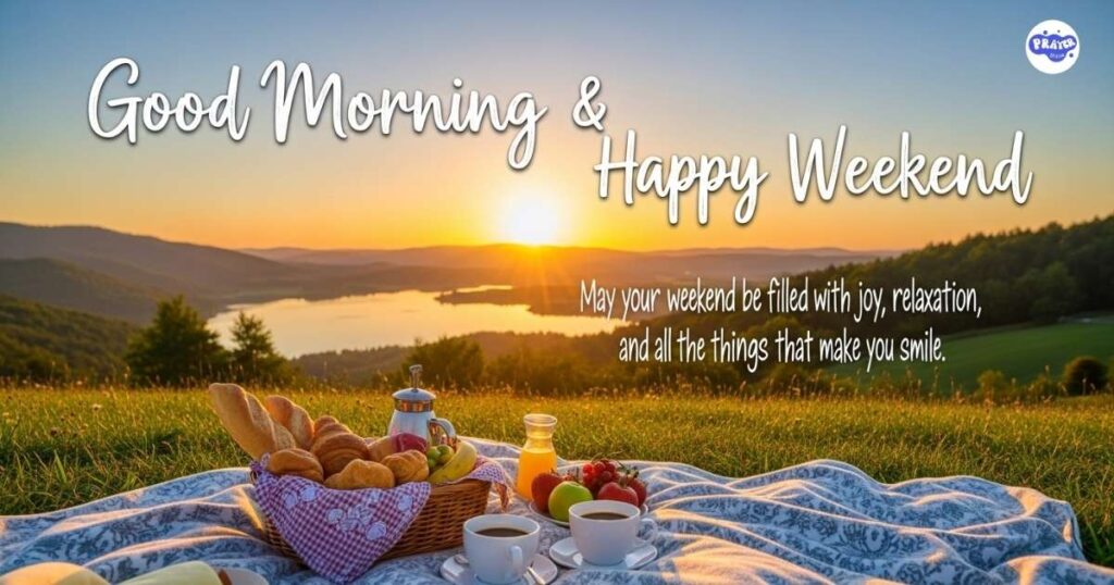 Good Morning Happy Weekend Wishes