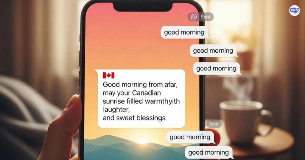 Good Morning WhatsApp Messages for American and Canadian Friends