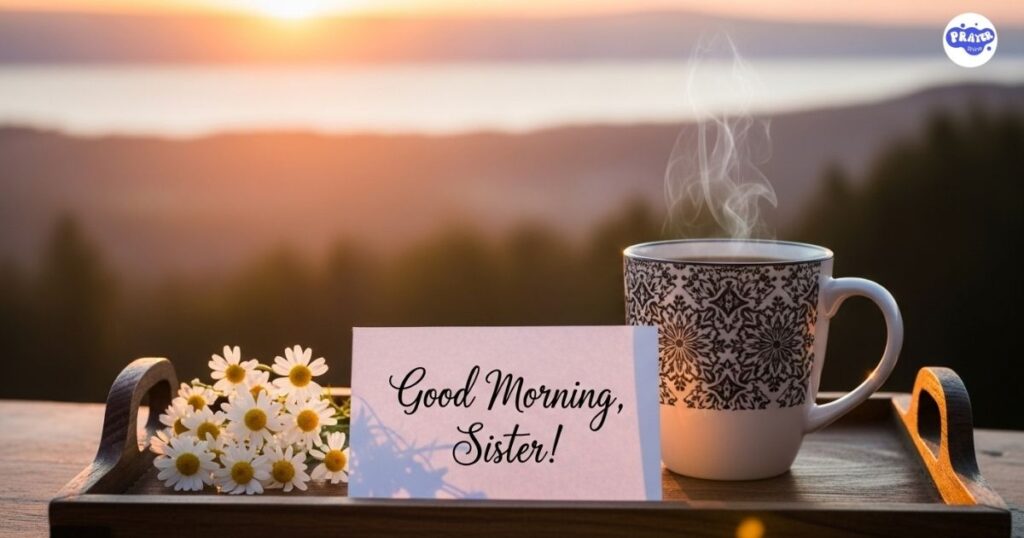 Good Morning Wishes For Sister