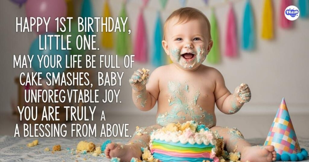 Happy 1st Birthday Wishes for Baby