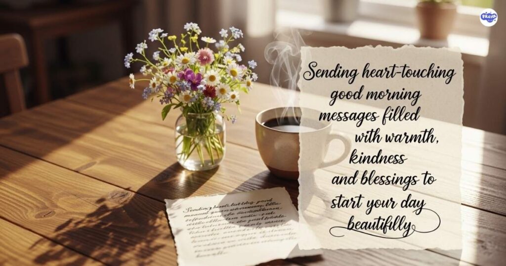 Heart-Touching Good Morning Messages for WhatsApp