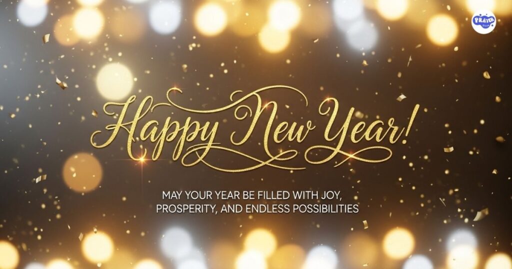 How do you wish someone a happy New Year?