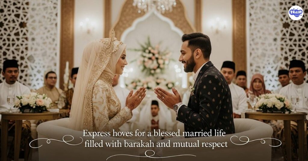 How to congratulate someone getting married in Islam?