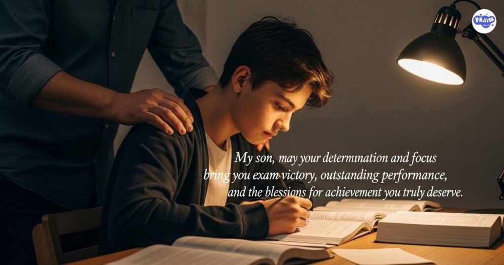 Inspiring Exam Wishes for Son