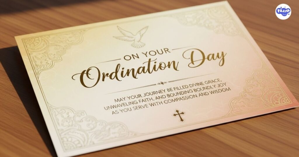 Inspiring Ordination Day Wishes
