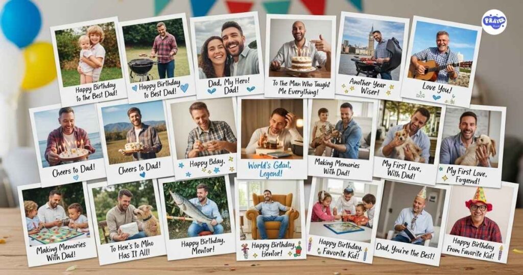Instagram Birthday Captions for Your Dad