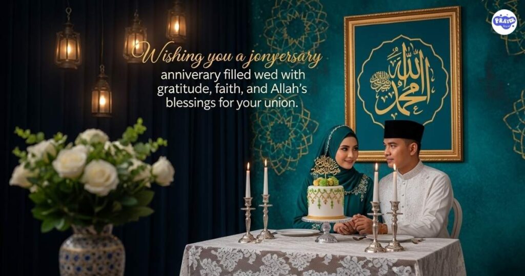 Islamic Wedding Anniversary Wishes