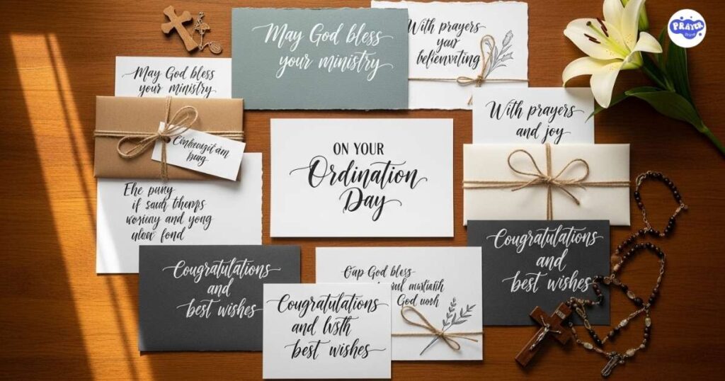 ordination wishes messages