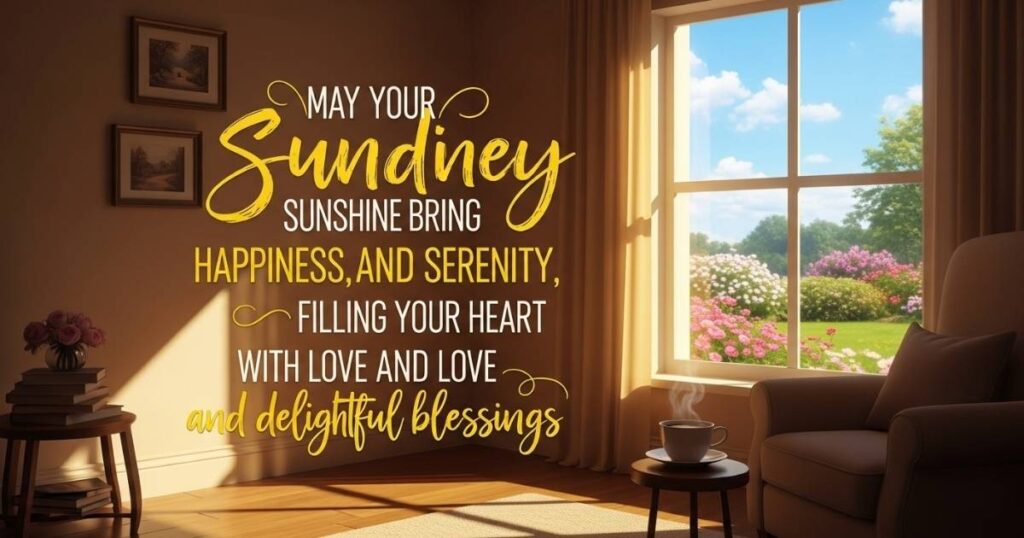 Short Sunday Good Morning Messages