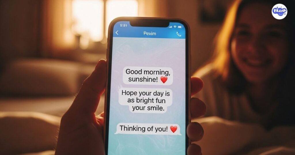 What To Text A Girl In The Morning To Make Her Smile