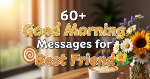 60+ Good Morning Messages for Best Friend