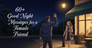 60+ Good Night Messages for a Female Friend