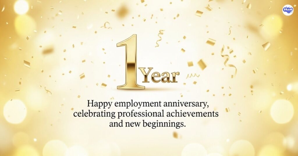 One-Year Work Anniversary Quotes