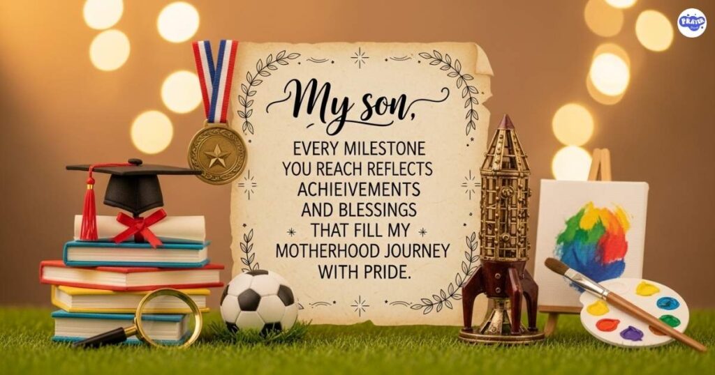 Short proud words for my son