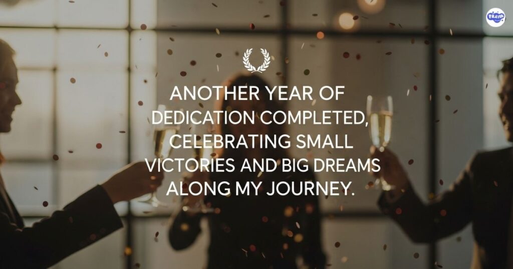 Short Work Anniversary Quotes for Myself